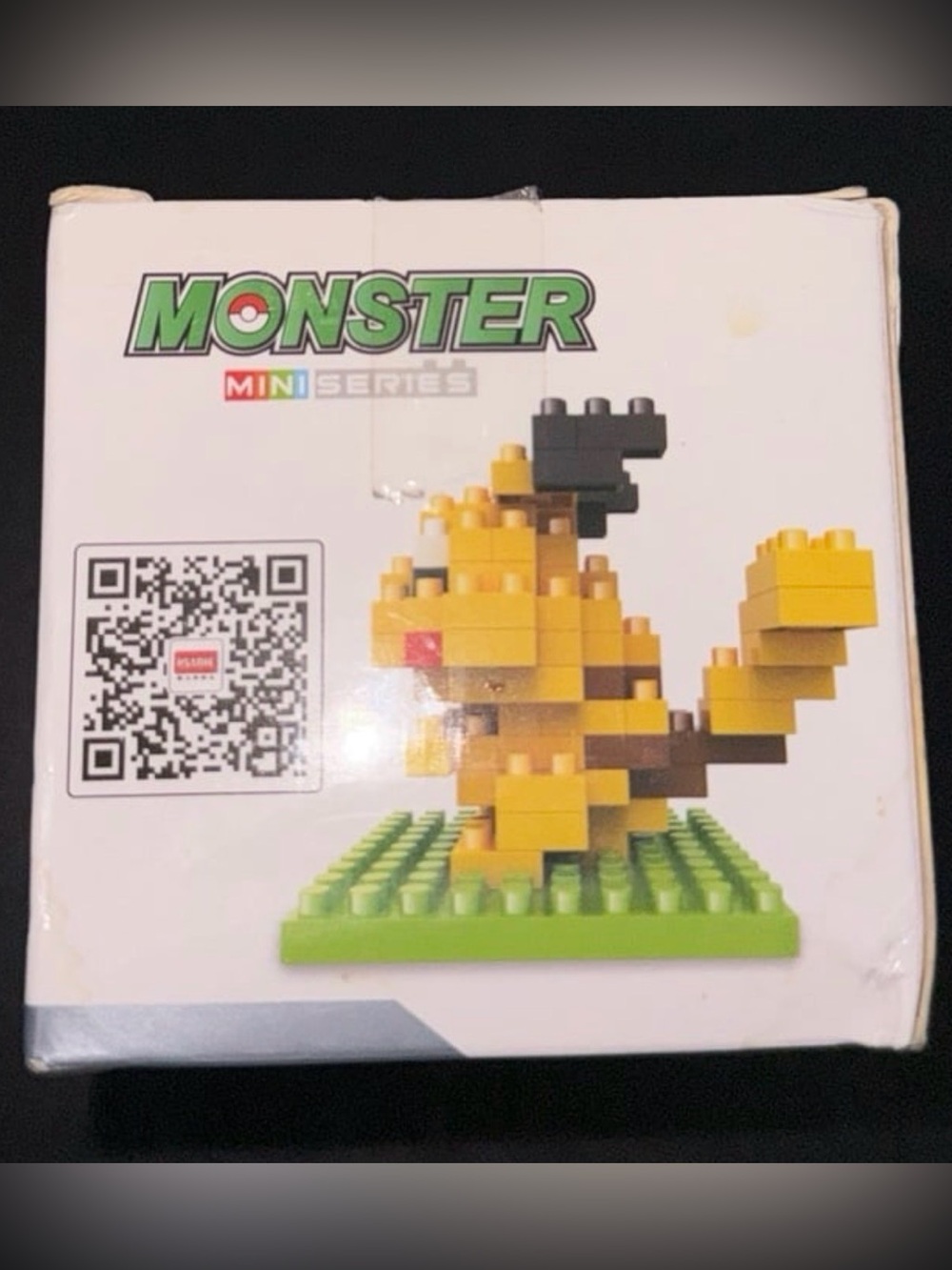 Pikachu Mini Decor Toy Building Blocks Pocket Monsters figurine designer Bandai - Picture 2 of 4
